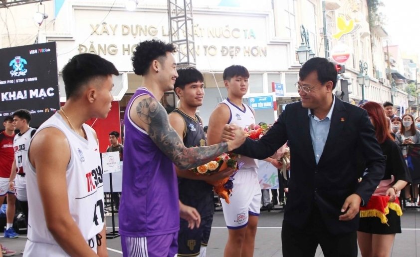 Opening of the VBA 3x3 Prime 2023 basketball tournament 2