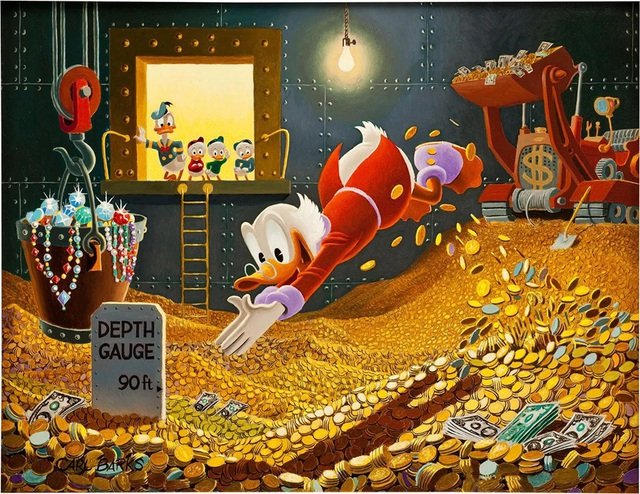 Top 5 richest fantasy characters: Donald Duck's uncle is world champion! 4